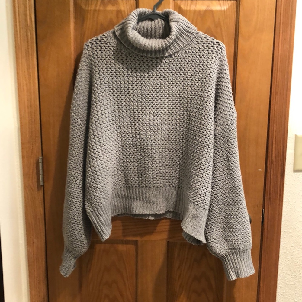 Chunky knit sweater